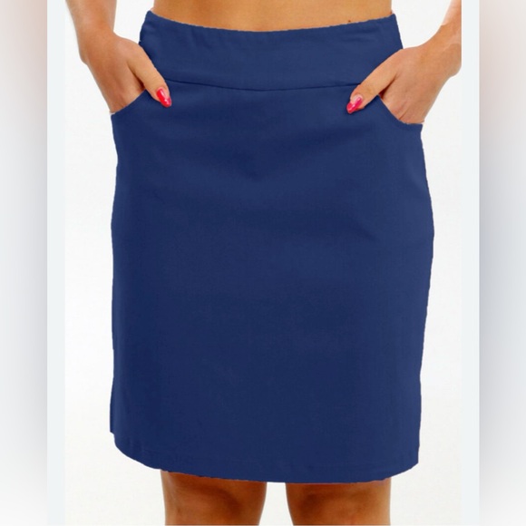 H&M size 10 navy skirt - Picture 1 of 10